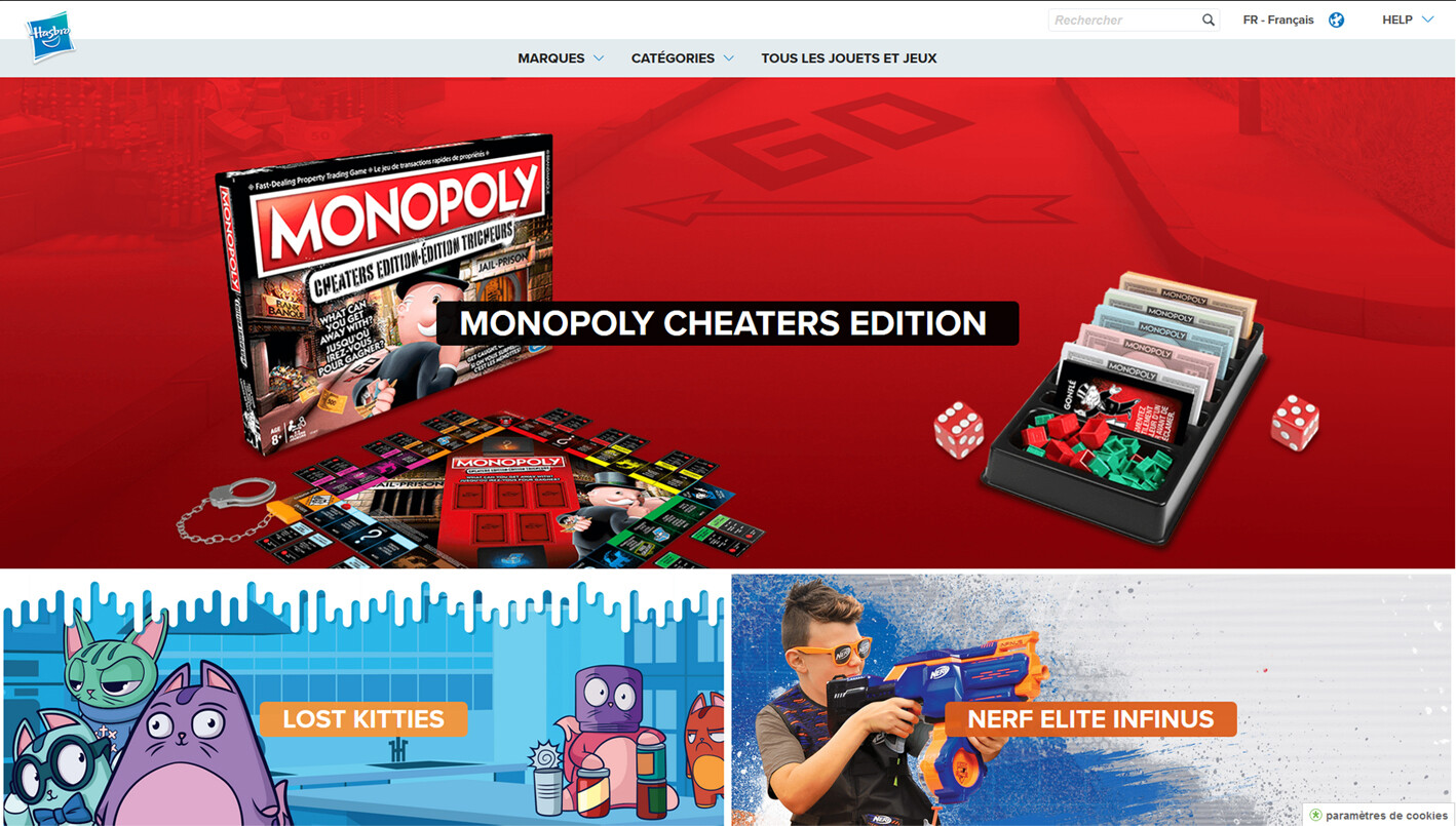 WEB DESIGN - MONOPOLY