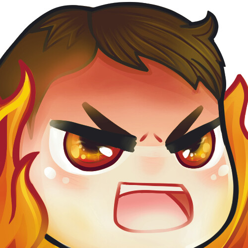 ArtStation - twitch angry emote