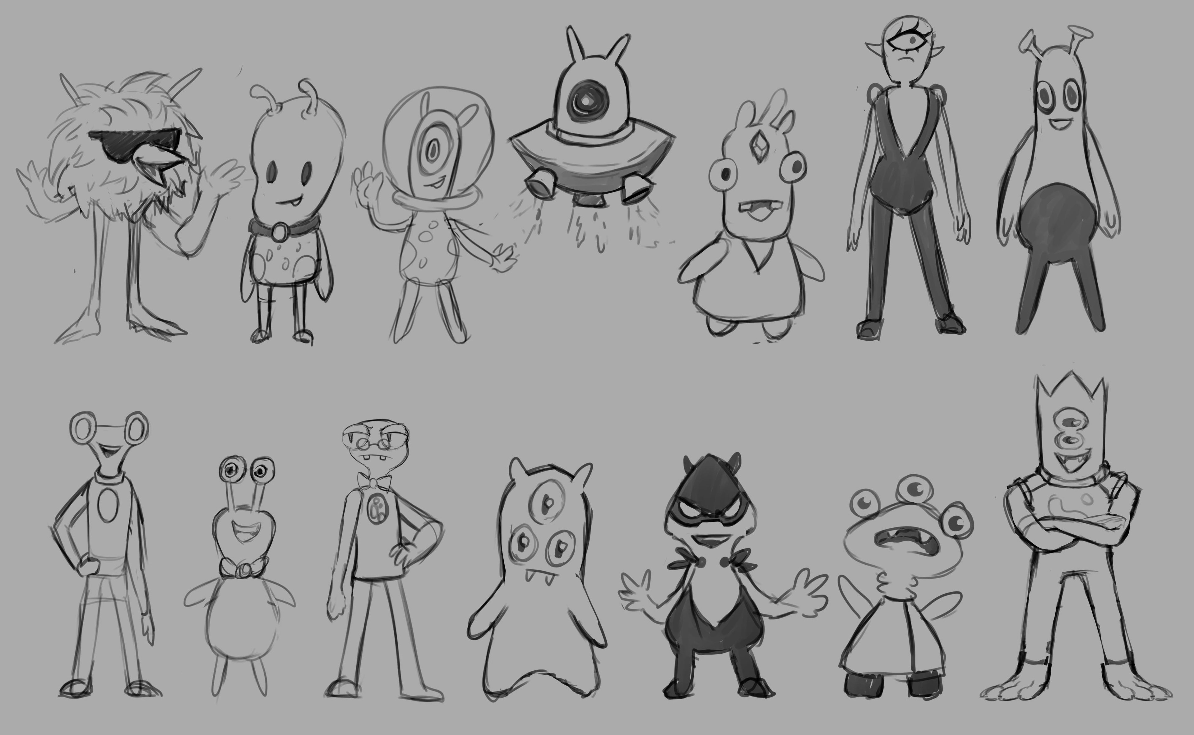 Alien sketches