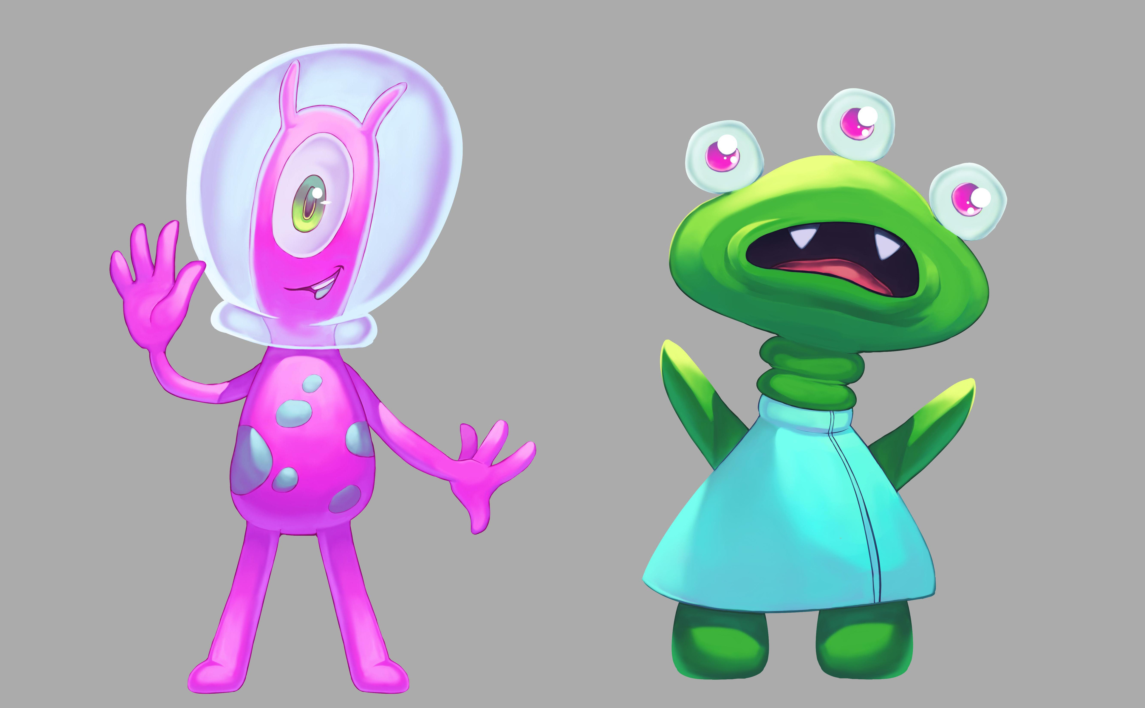 Alien renders