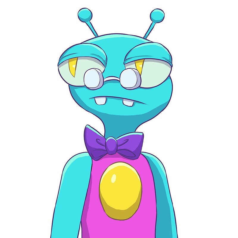 Alien character sheet