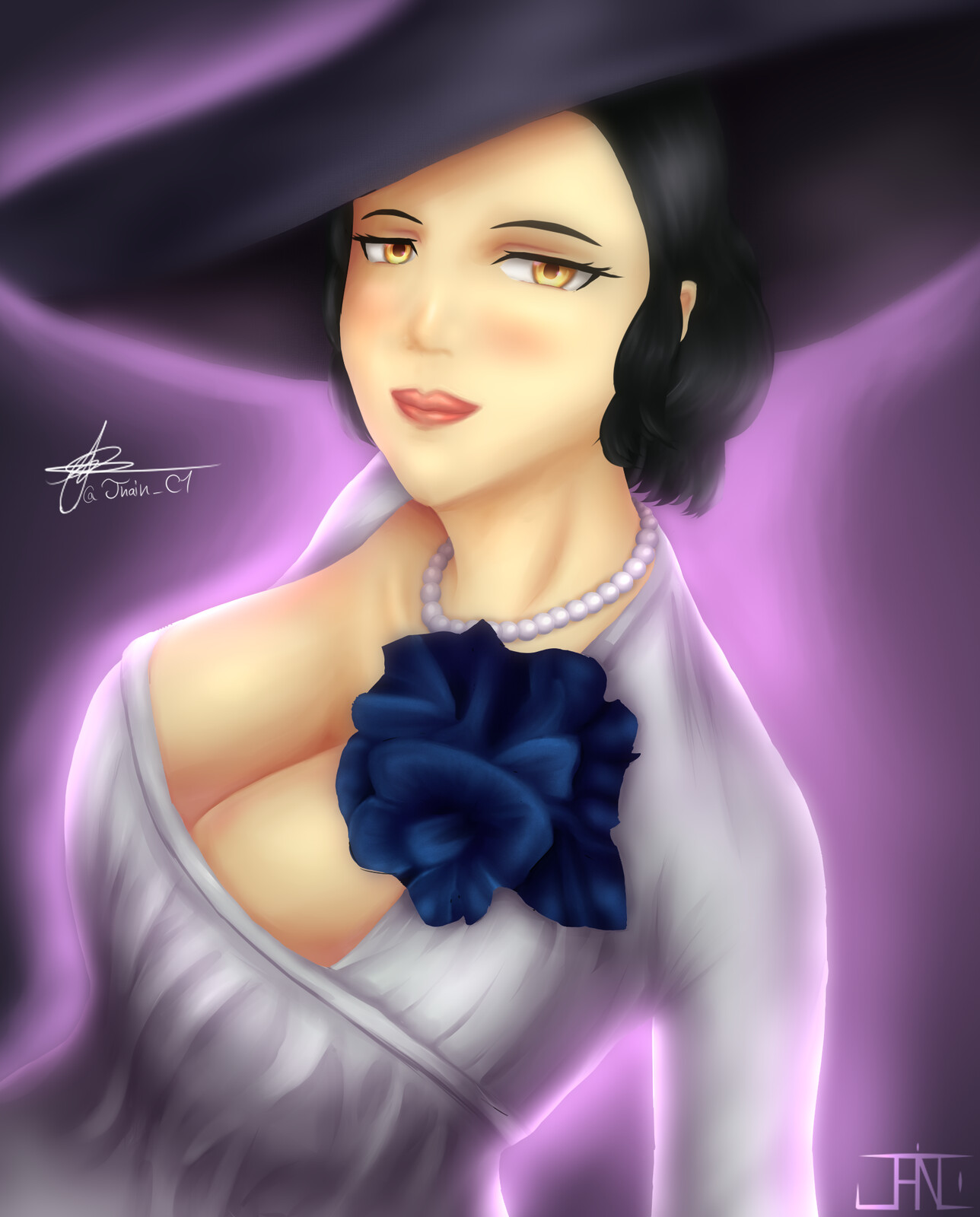 Featured image of post Re 8 Vampire Lady Fanart : Following the release of a showcase for the game in.