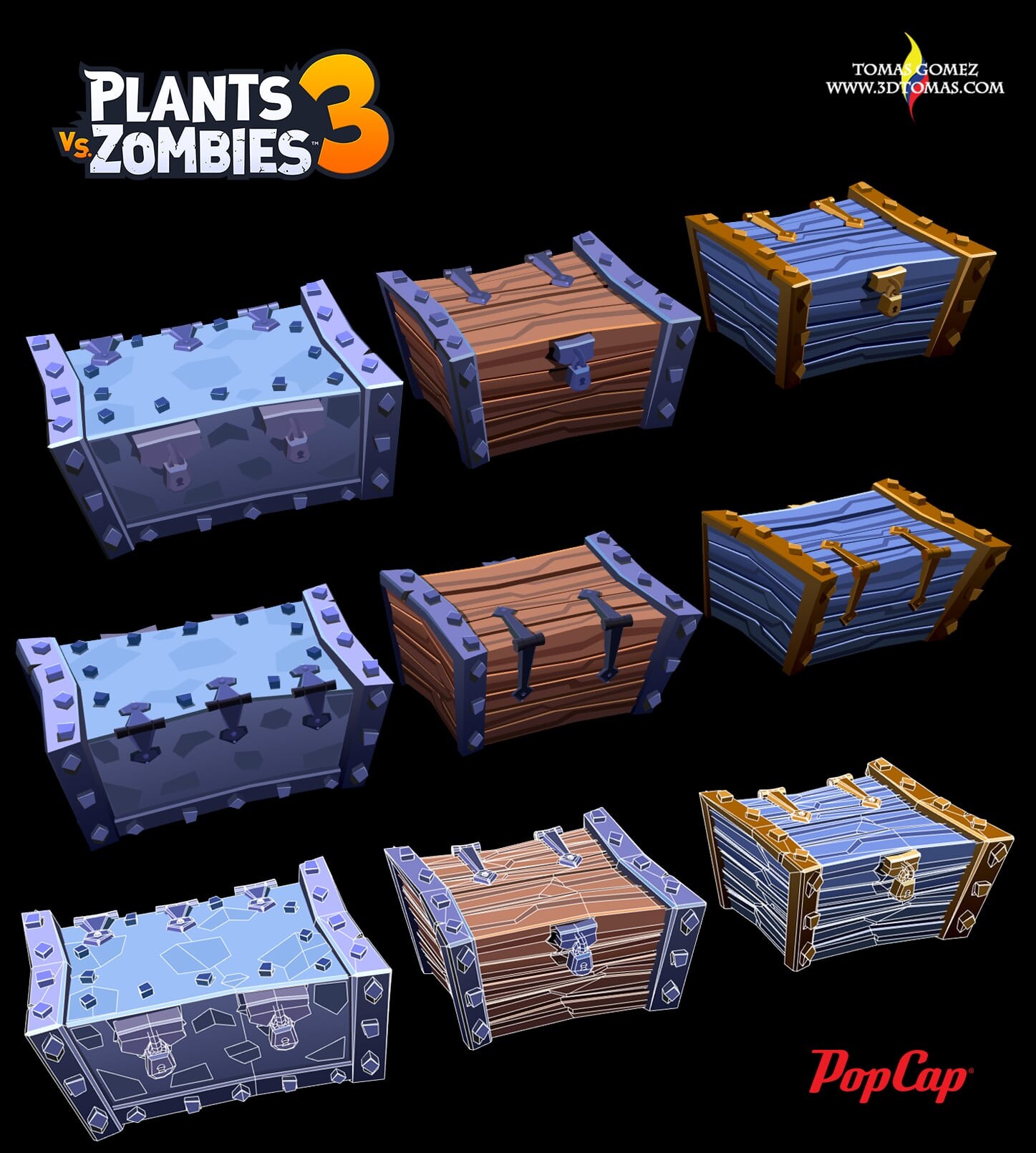 ArtStation - Plants vs Zombies 3: Combat Boards