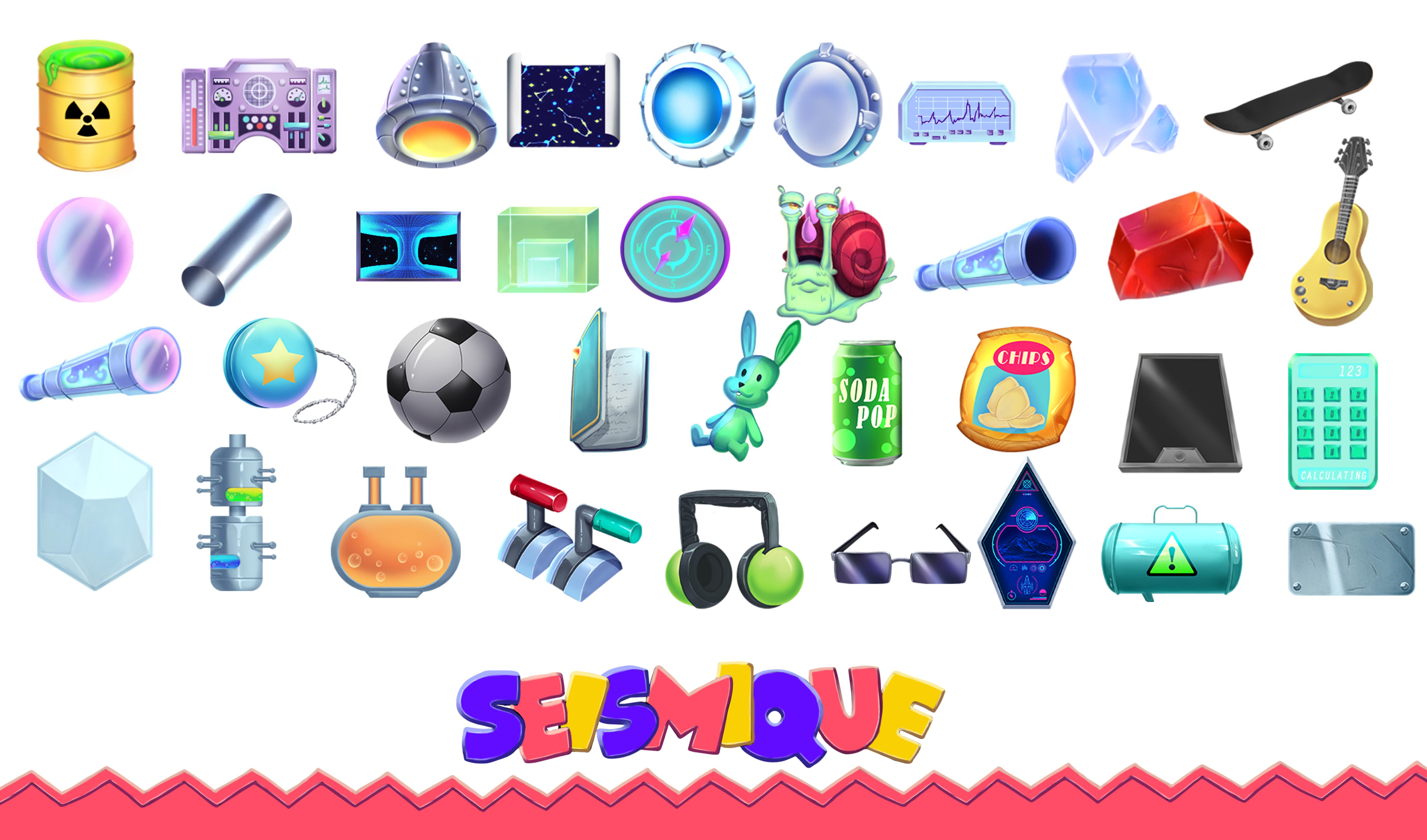 Items for the game