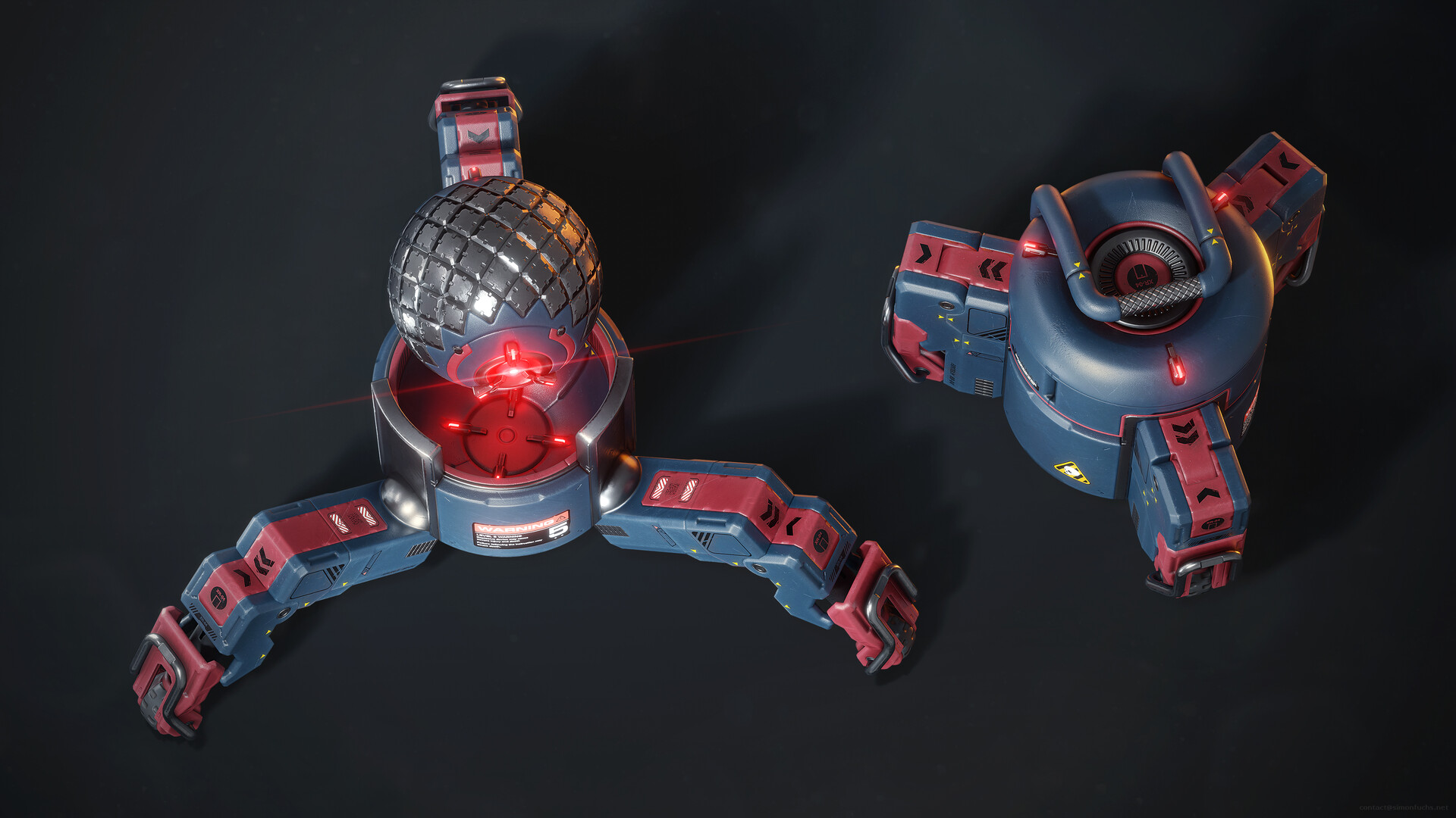 Simon Fuchs Blender Drone tutorial Learn Blender and Substance