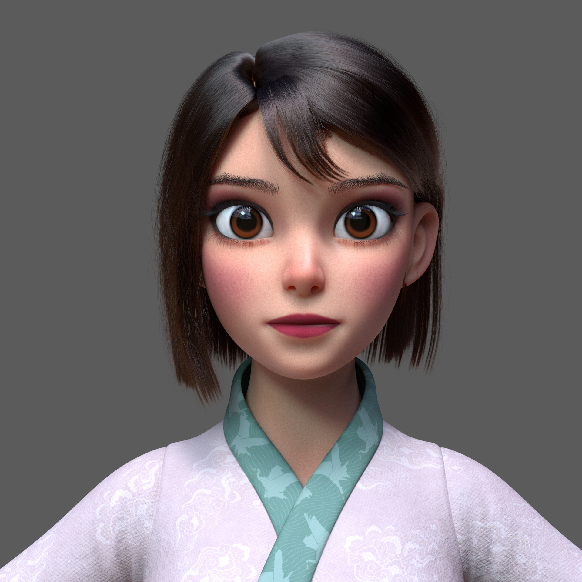 ArtStation - 3D Stylized Girl