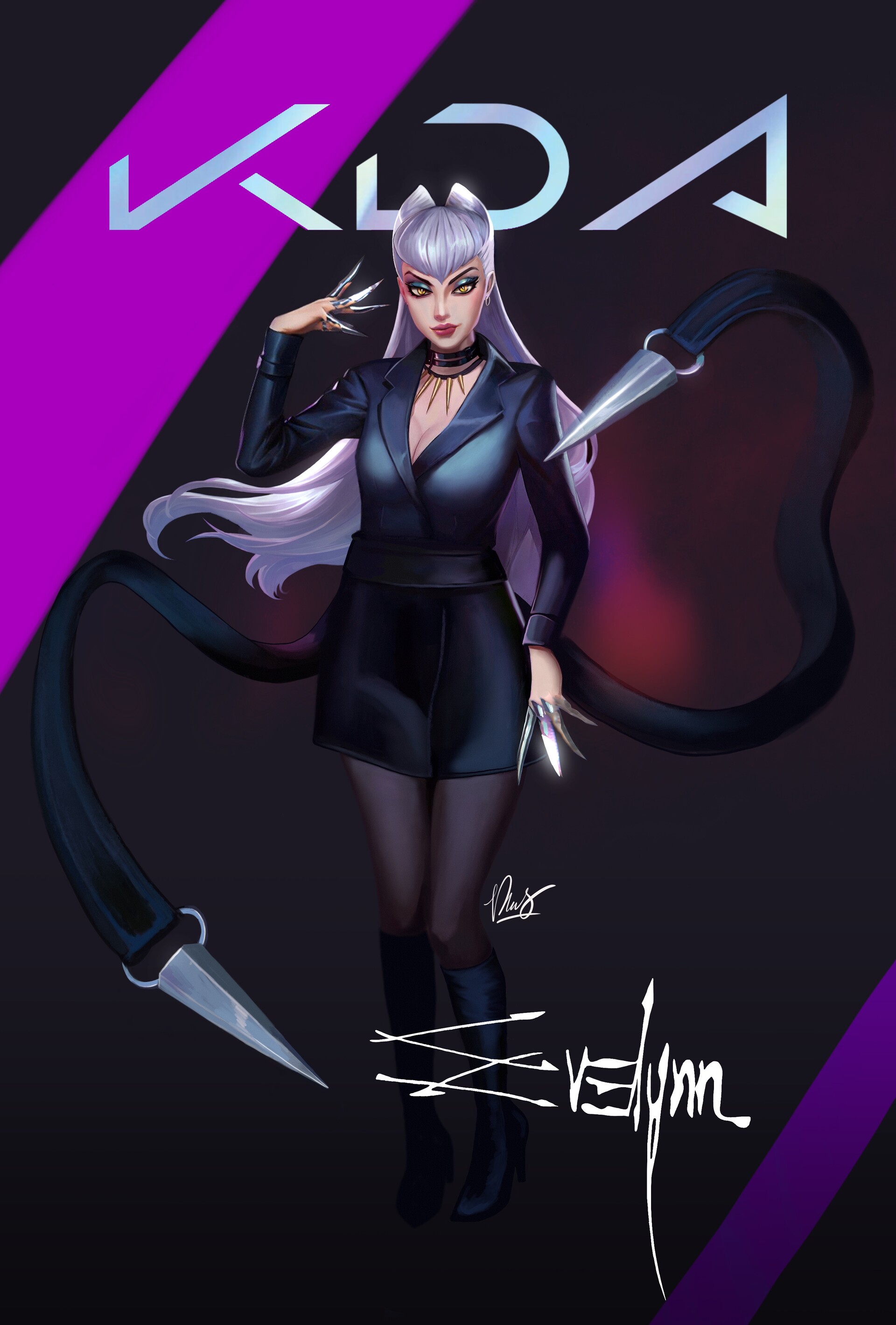 ArtStation - Evelynn KDA