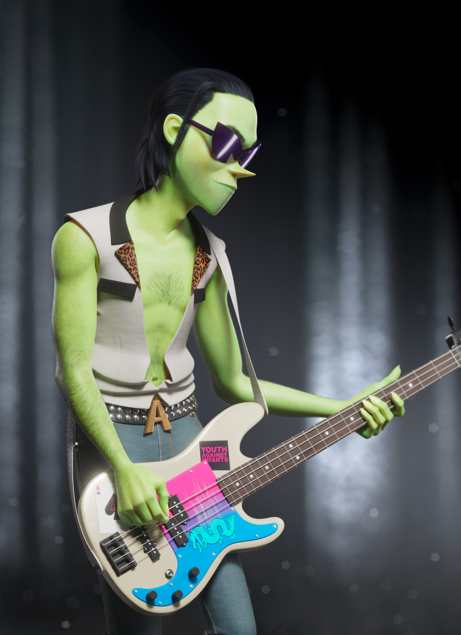 Featured image of post The Best 9 Ace Gorillaz Fan Art