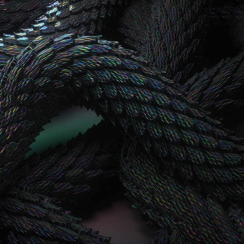 Iridescent Snake
