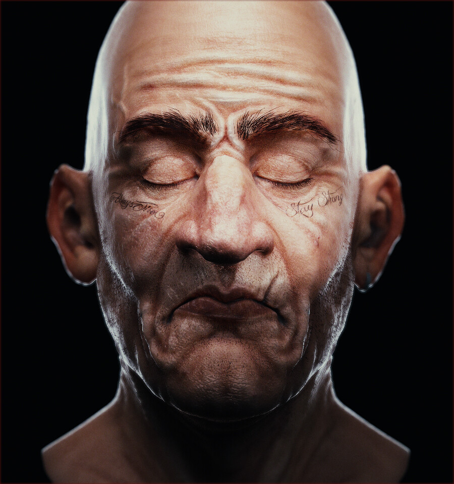 ArtStation Blind Man