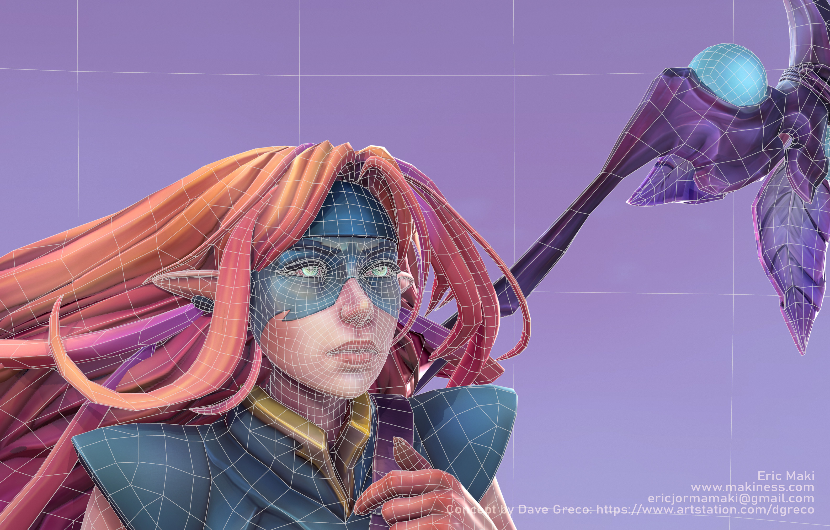 Real-time render in Marmoset Toolbag