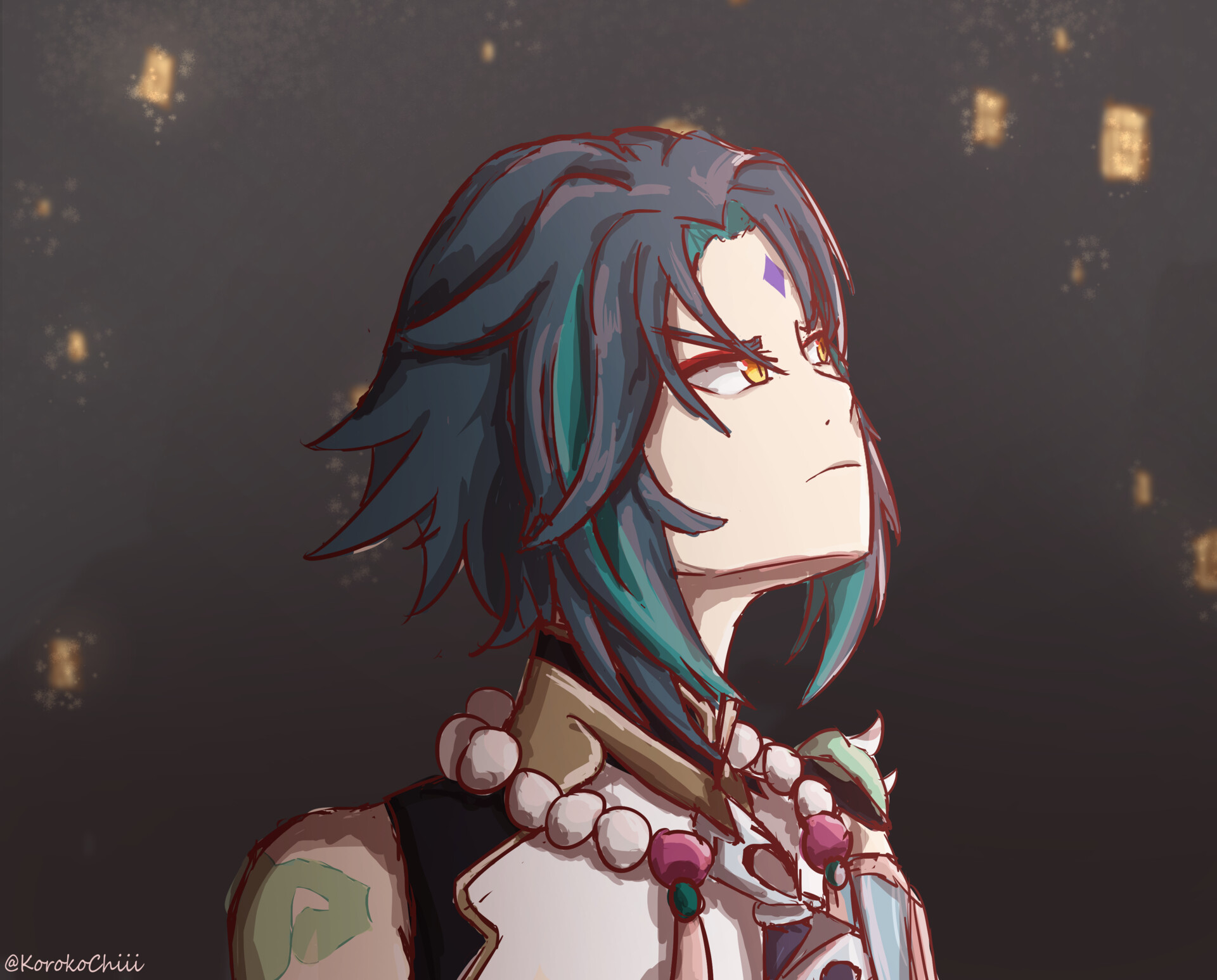 ArtStation Xiao lantern rite