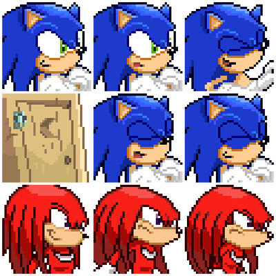ArtStation - Sonic the Hedgehog - Saturn-Style Assets (2022-2023)