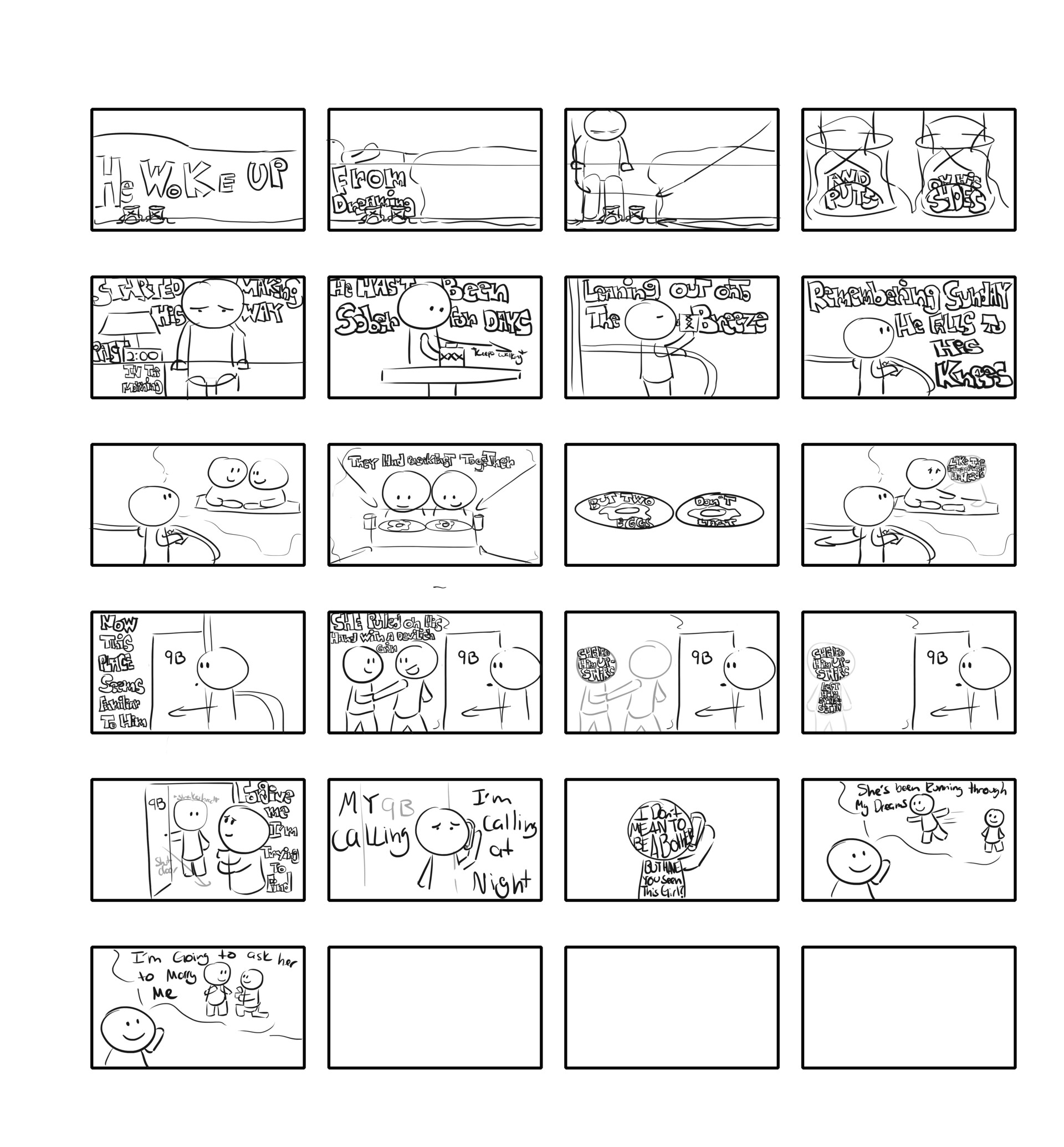 Artstation Remembering Sunday All Time Low Lyric Video Maria Ortiz A storyboard is a series of images that explain how your story will look, shot by shot. remembering sunday all time low lyric