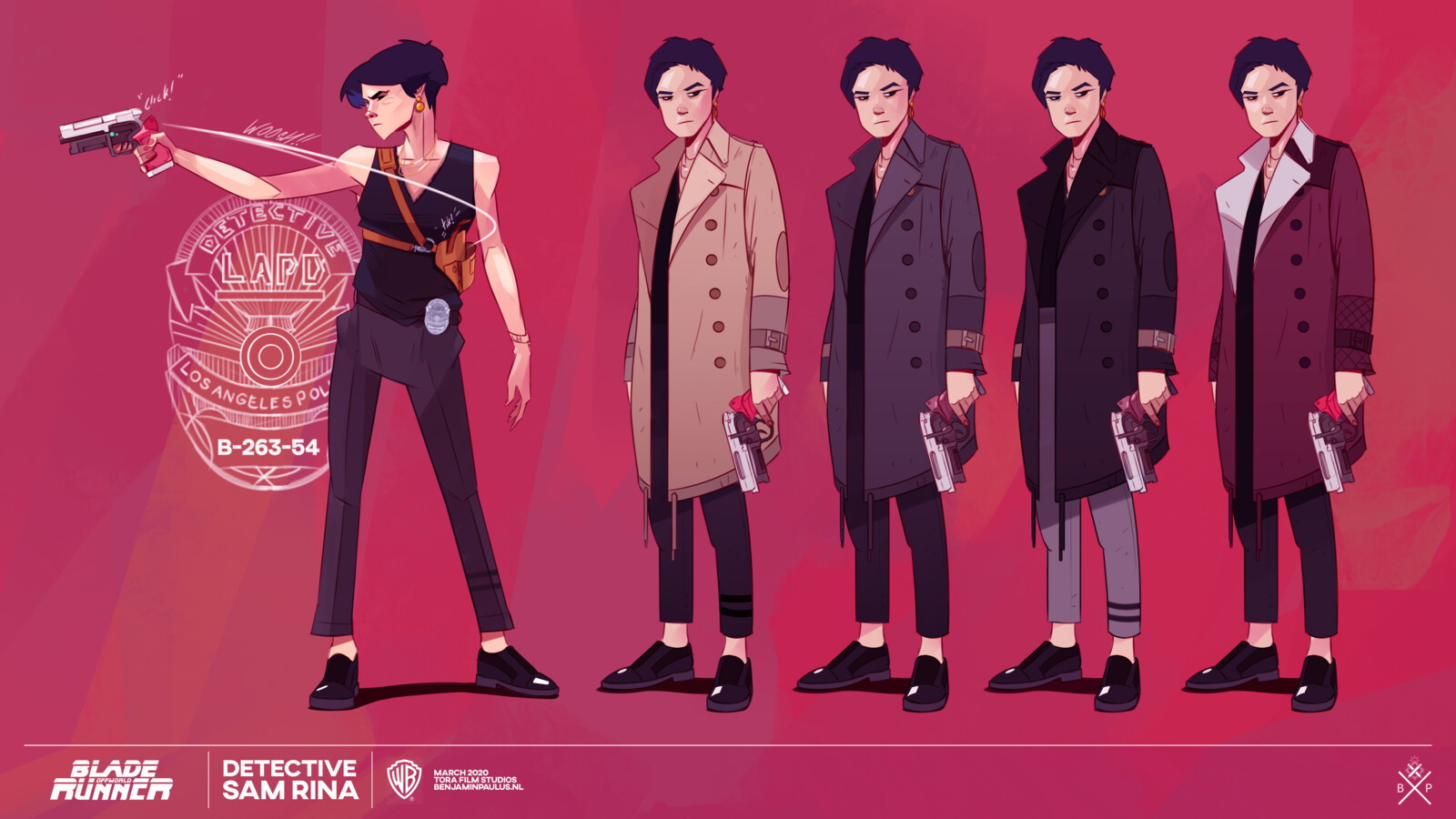 Detective Sam Rina | Protagonist 