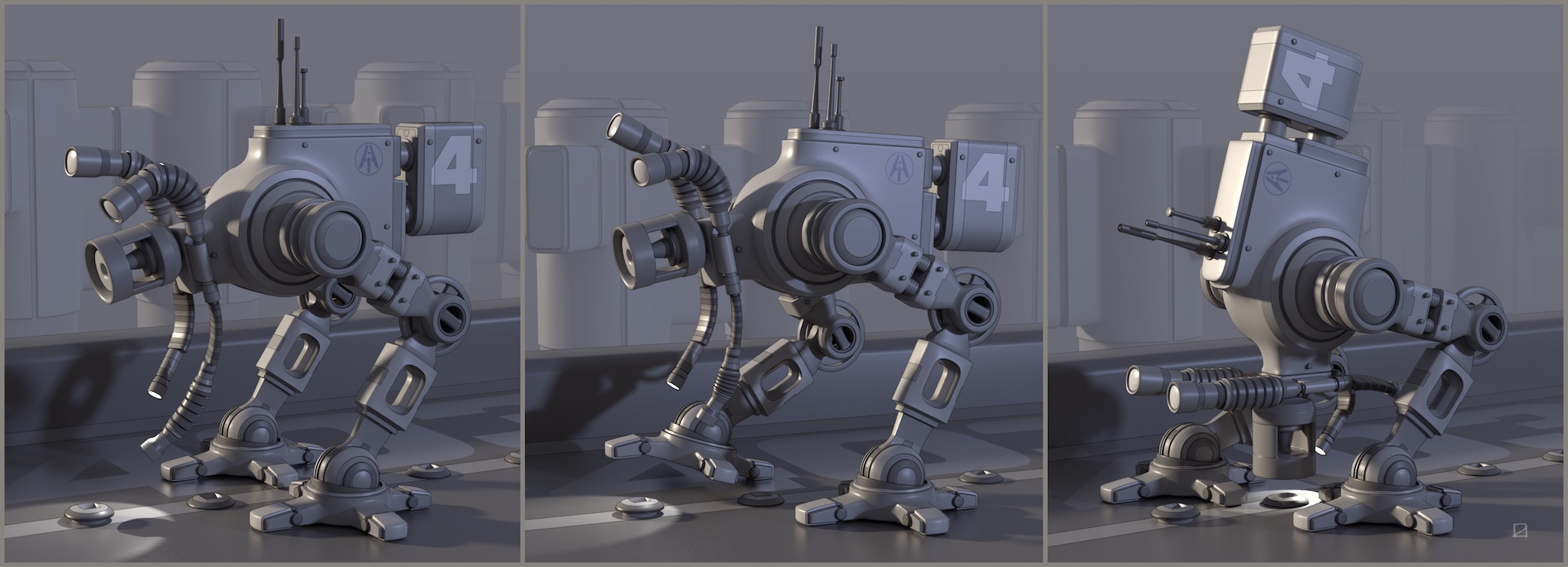 Pose play with an earlier WIP