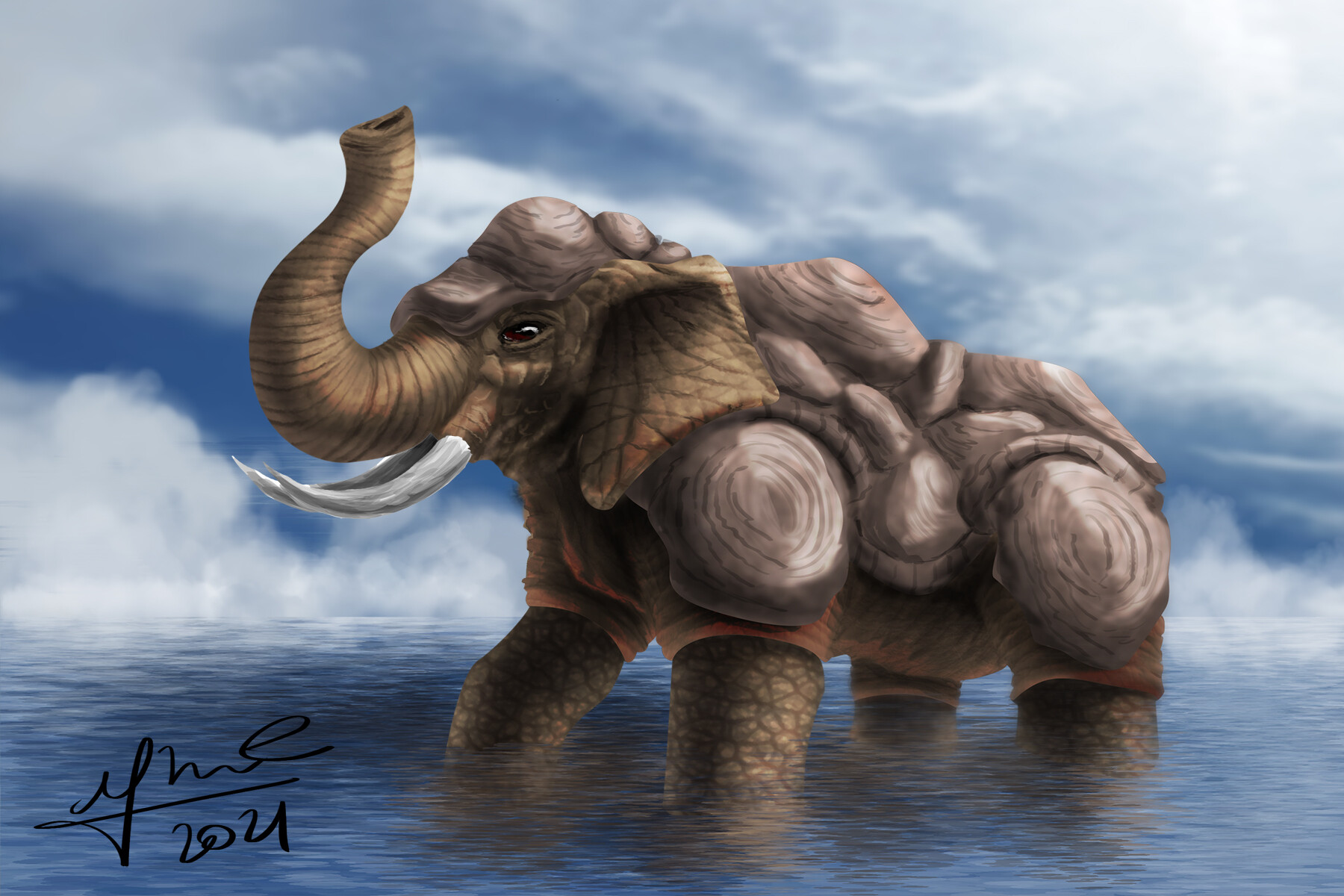 ArtStation Elephantturtle