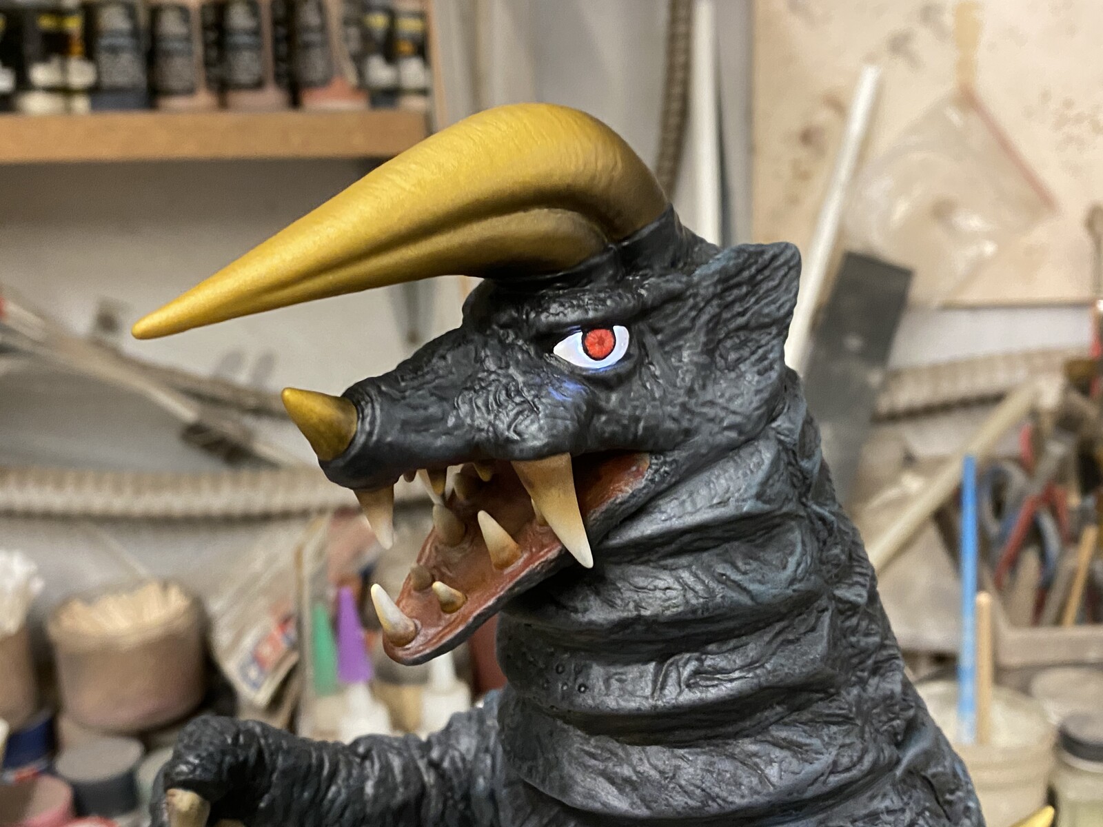 Ultra Kaiju Black King Art Statue 
用心棒怪獣 ブラックキング 完成品
https://www.solidart.club/