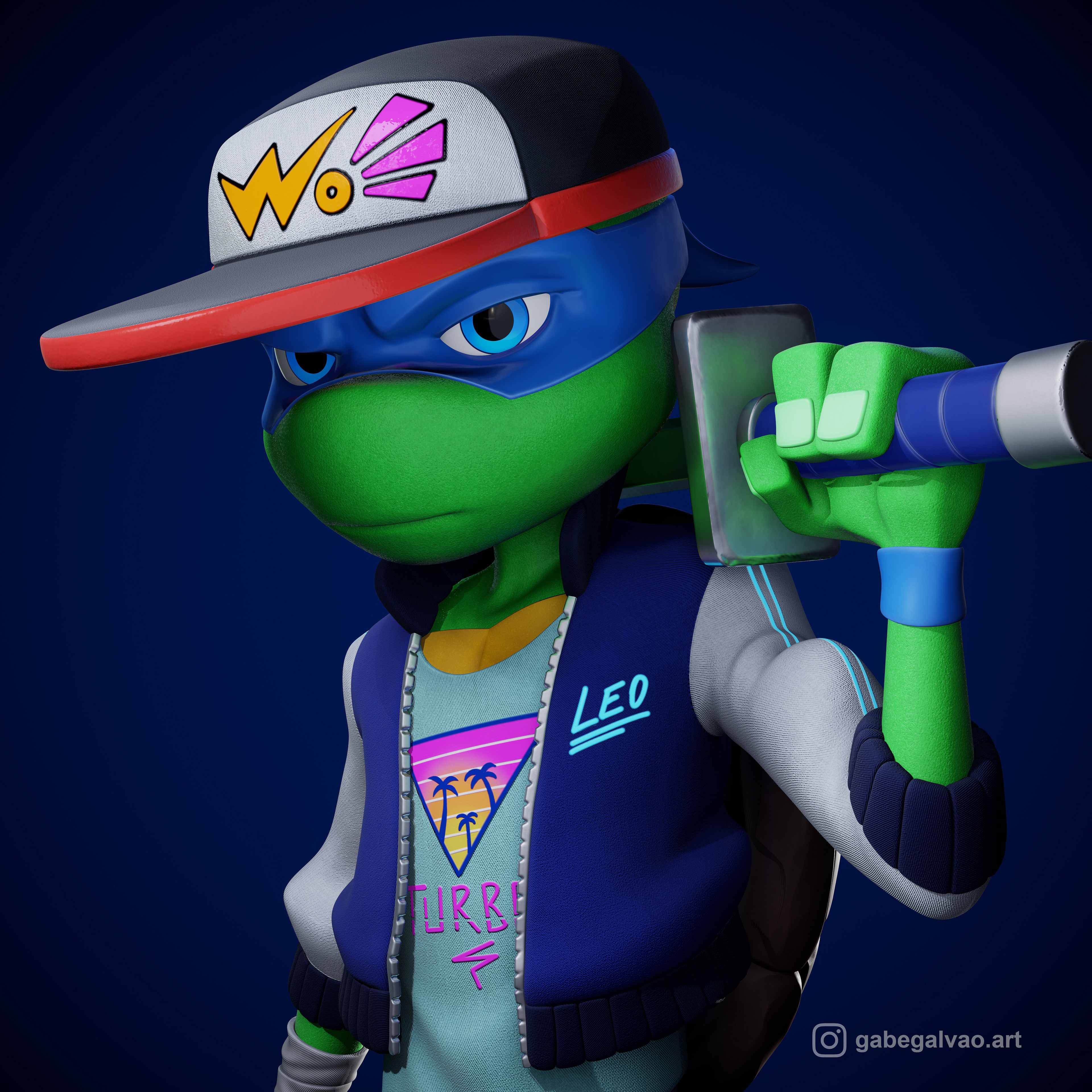 Leo Model by  Gabriel L. Galvao
