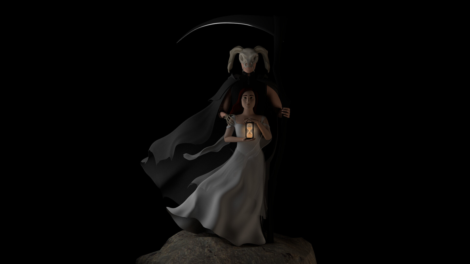 ArtStation Death and Delilah