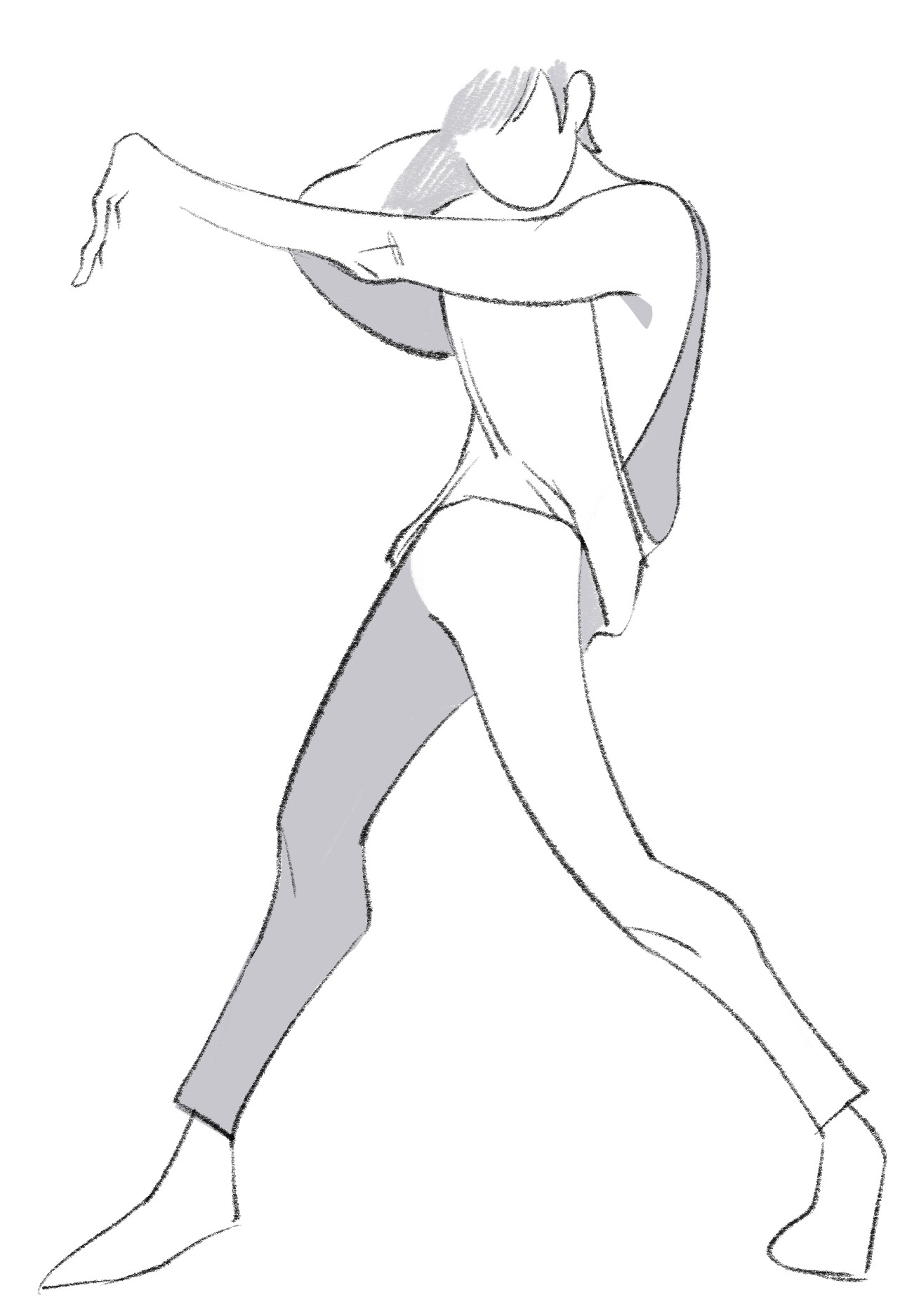 ArtStation Dance Anatomy Practice