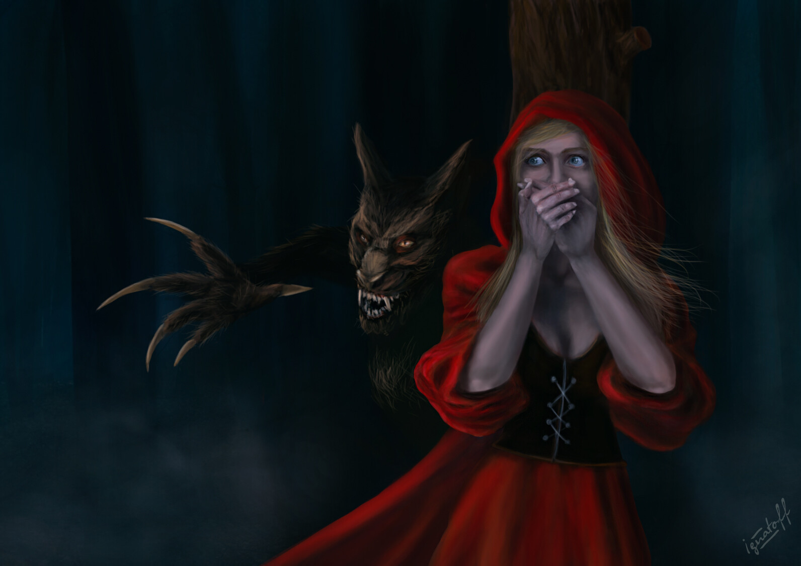 ArtStation - Red Riding Hood