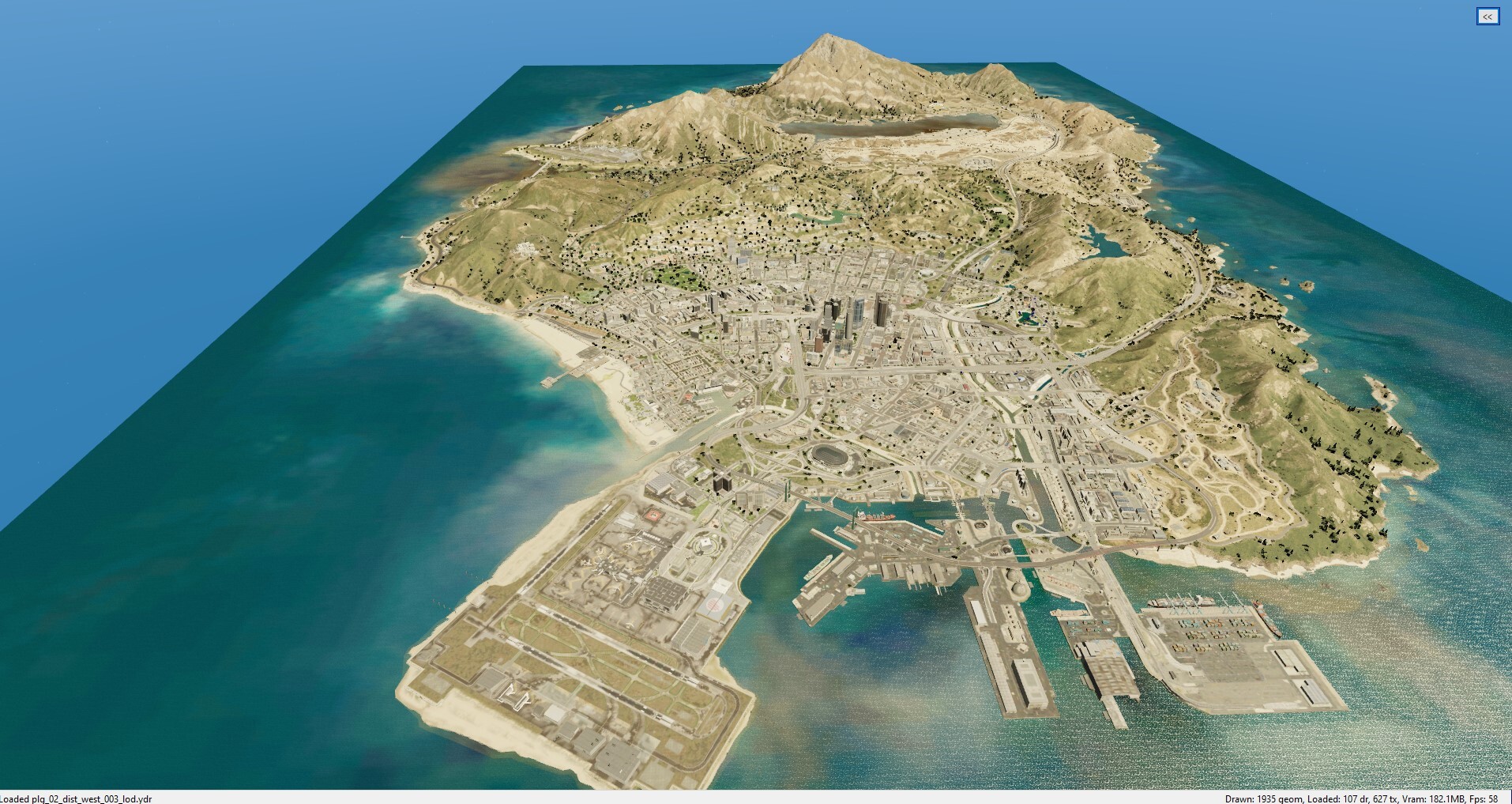 Designer imprime em 3D o mapa do GTA V: levou 400 horas para ser