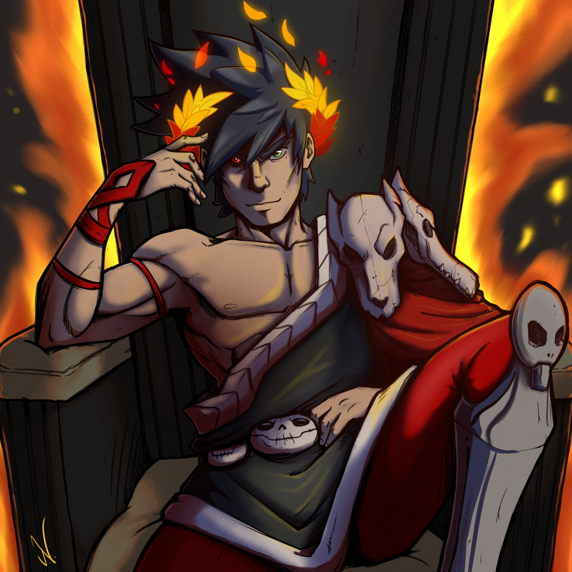 ArtStation - Zagreus: in the name of Hades!