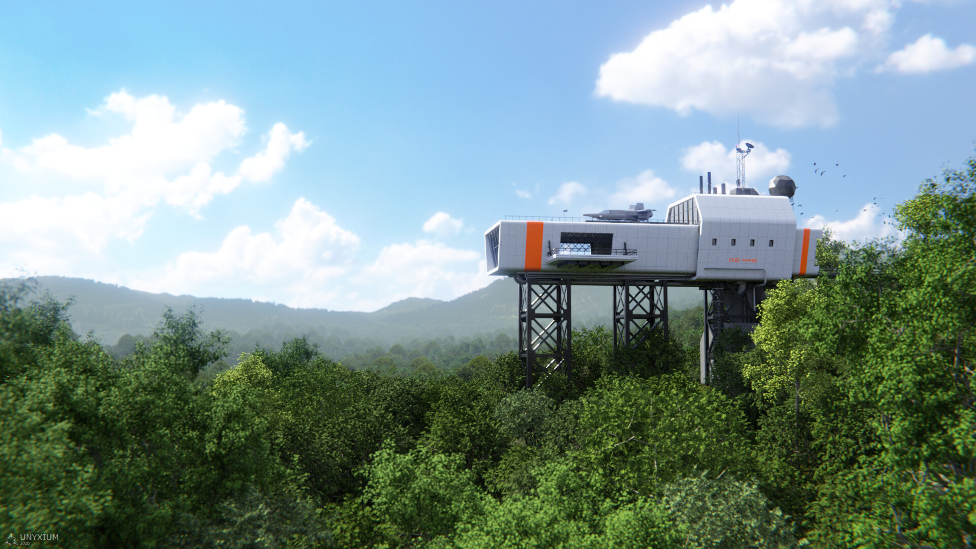 Blender forest Blender forest
