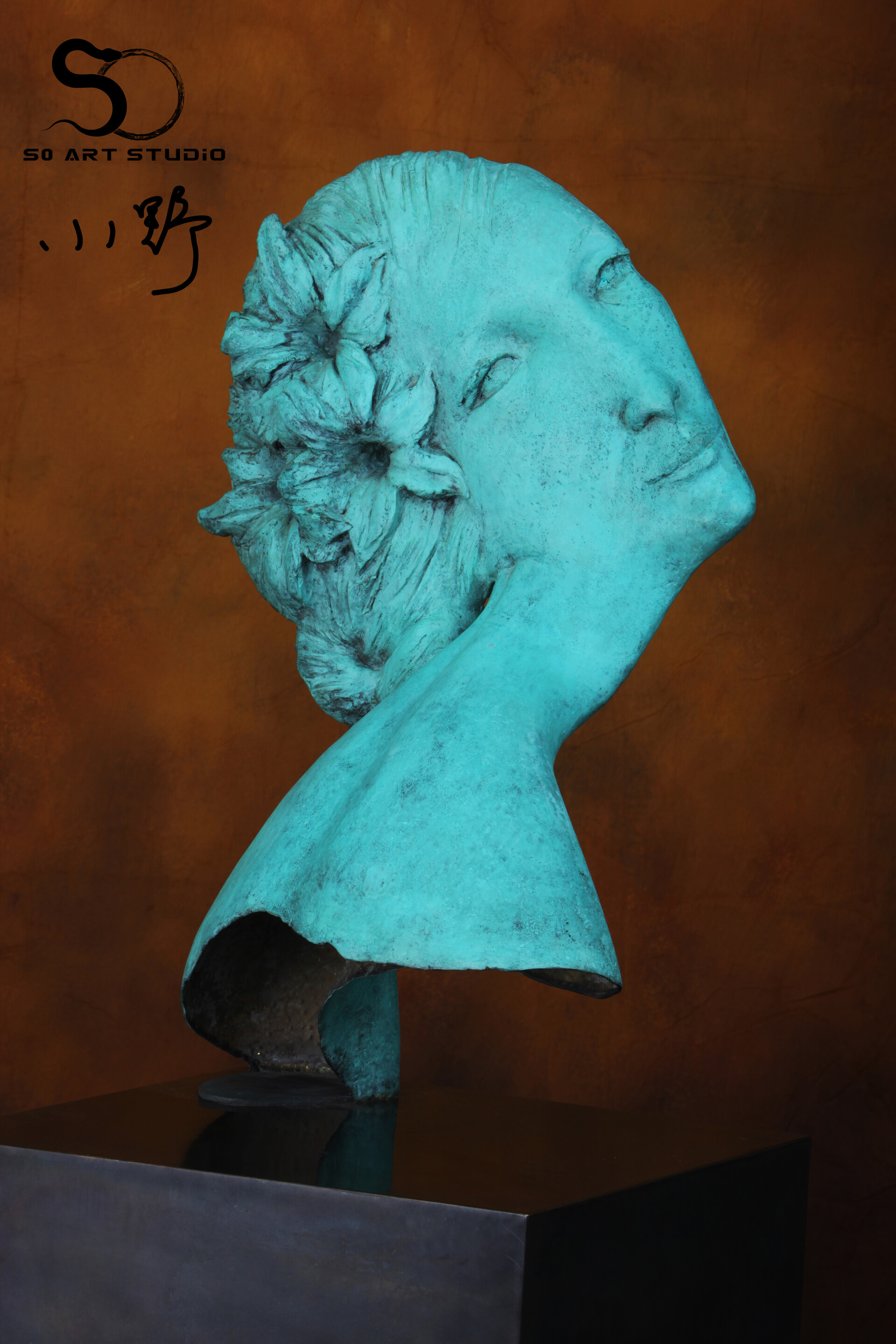 ArtStation Woman Wearing Flowers 2019