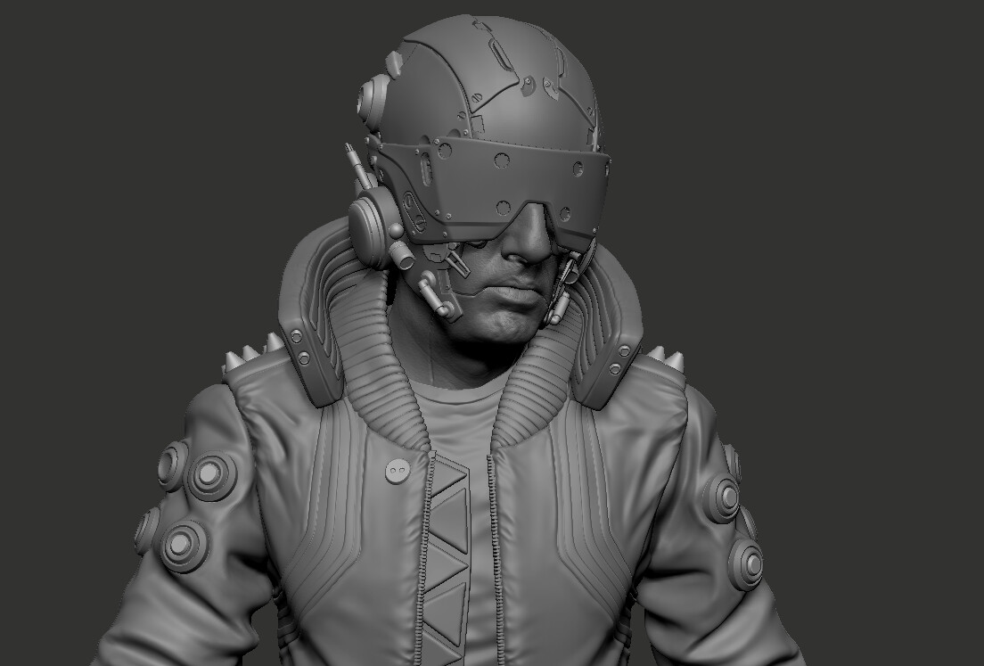 ZBrush sketch from the ZBrushLive sessions