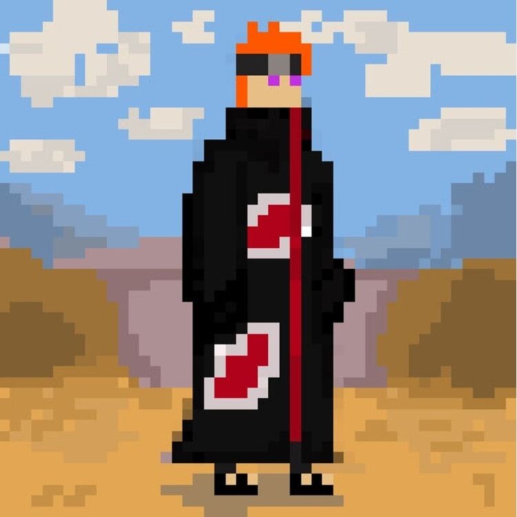 ArtStation - Naruto Pixel-Art