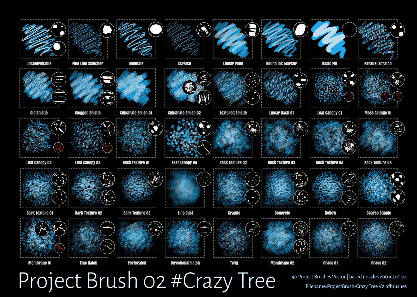 Project Brush 02:Crazy Tree