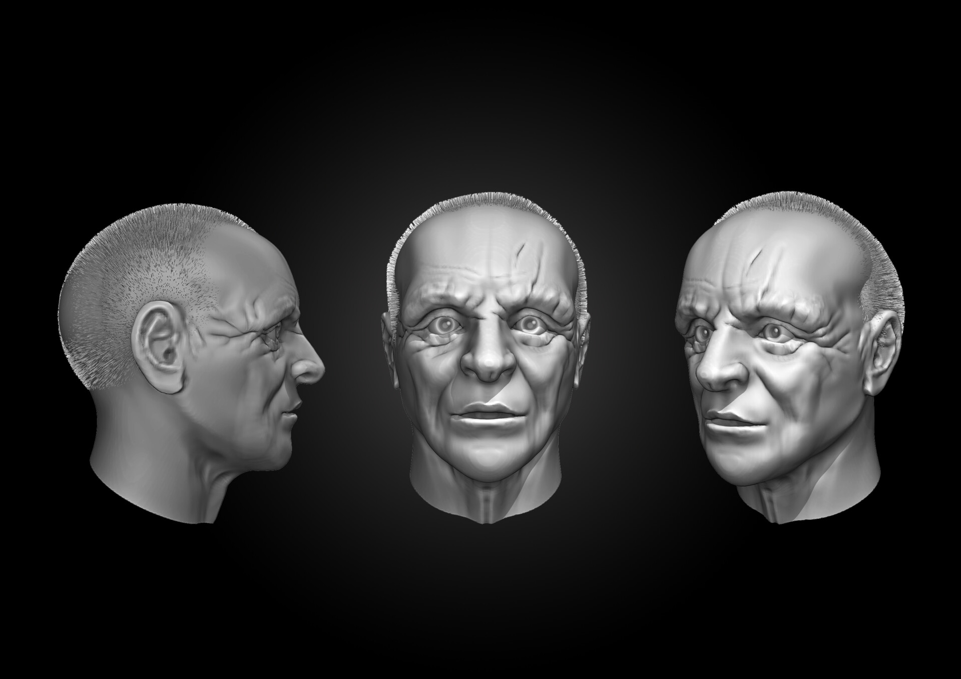 Artstation Dr Hannibal Lecter The Silence Of The Lambs Anthony Hopkins Alvaro Mendez Boo