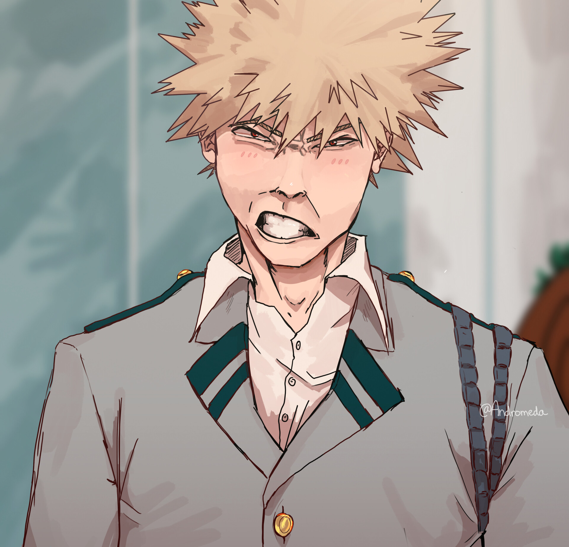 ArtStation - Smile bakugou!!