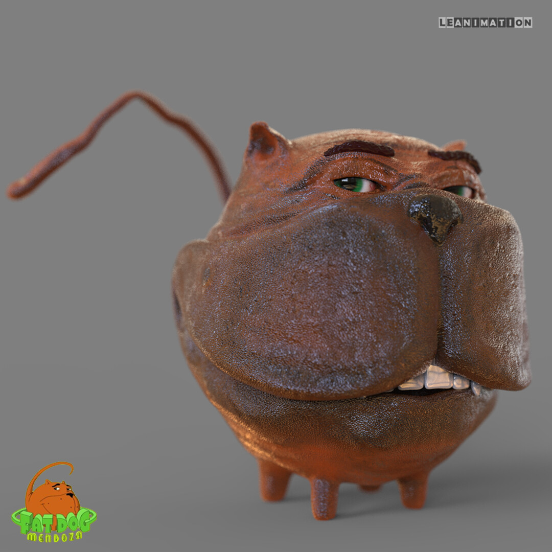 ArtStation Fat Dog Mendoza