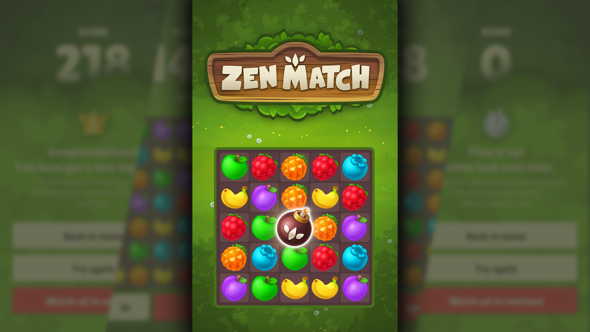 ArtStation - Zen Match (game)