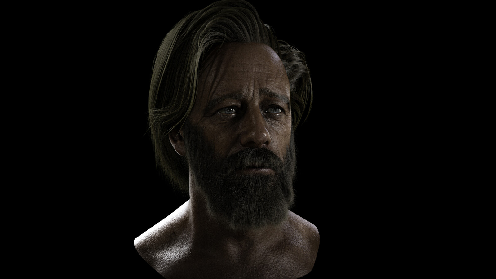 Bruce(Houdini Grooming Project)