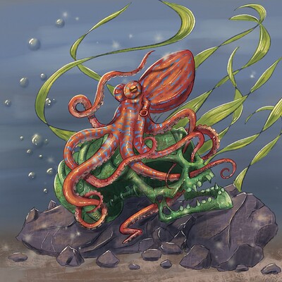 Graham lefroy alien octopus