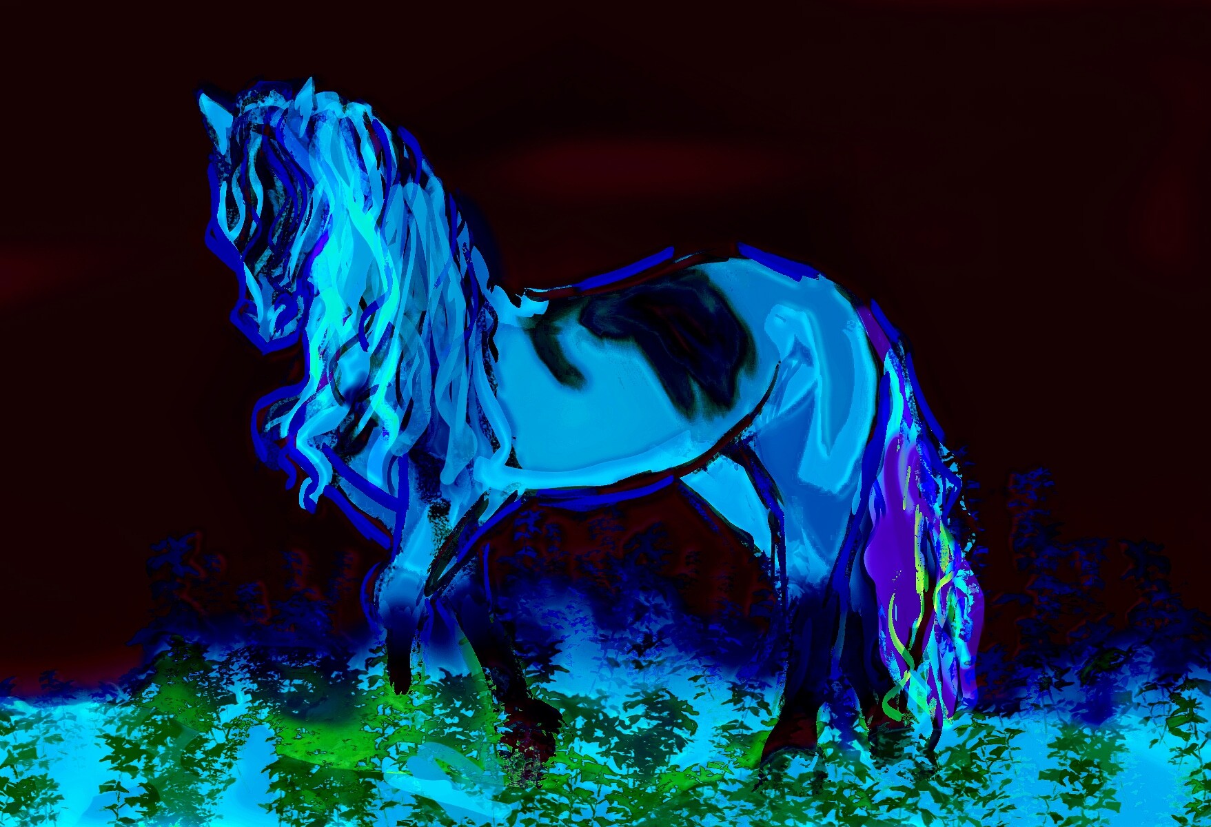 ArtStation - Ghost horse
