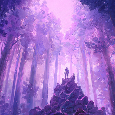 Jorge jacinto synthwave forest 1080