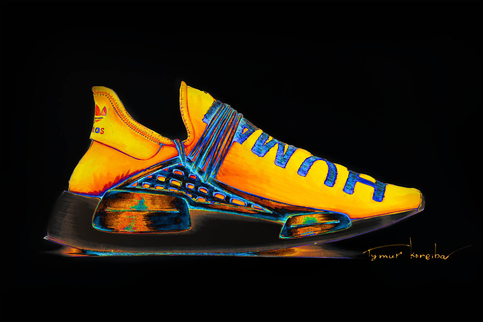 ArtStation Sneaker human race