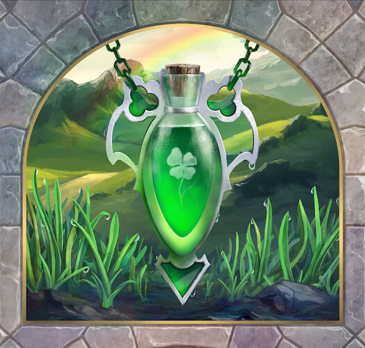 ArtStation Luck Potion 1 Of 12 Potions In Puzzle   Nathanael M Luck 