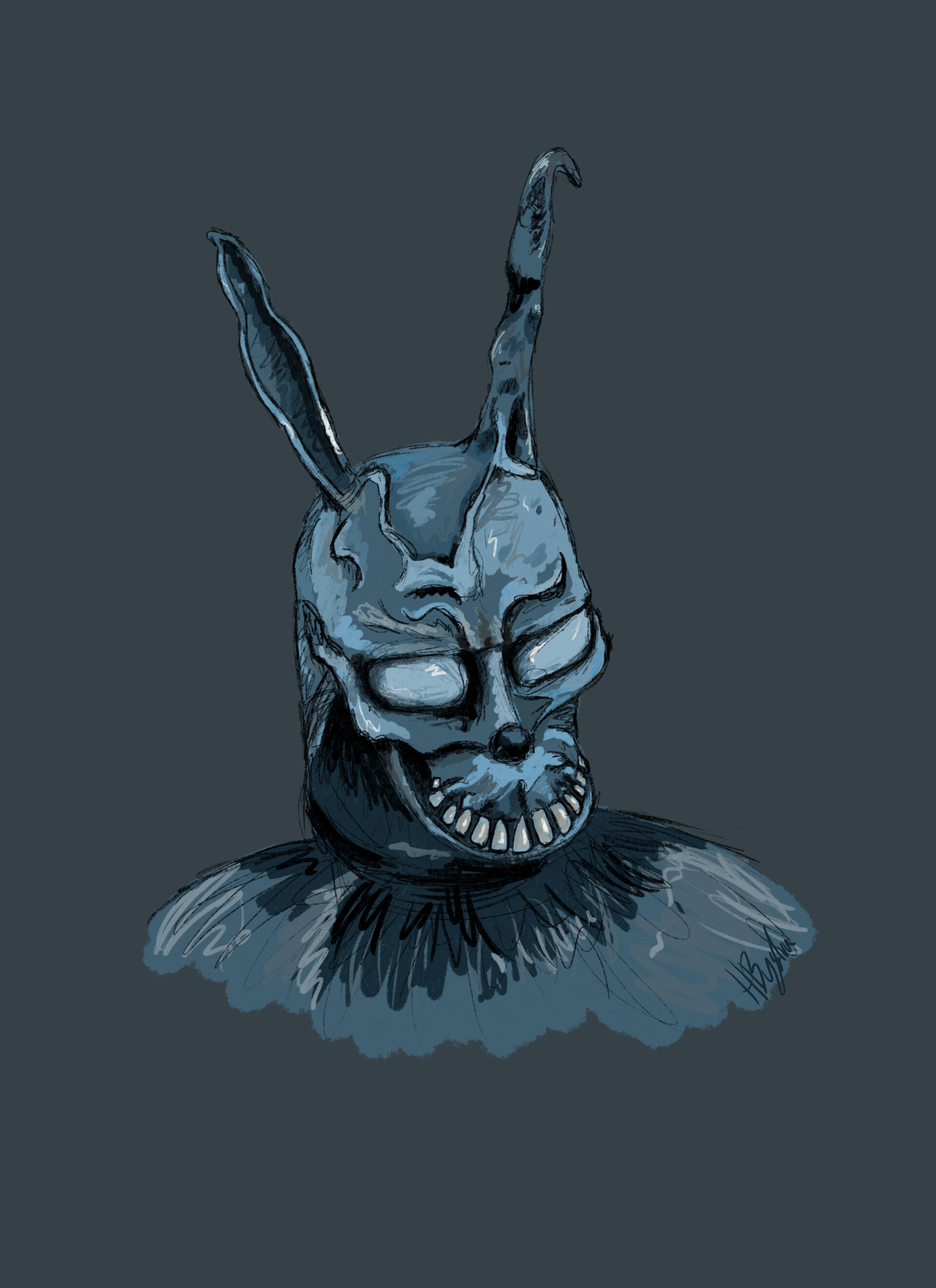 ArtStation Frank from Donnie Darko