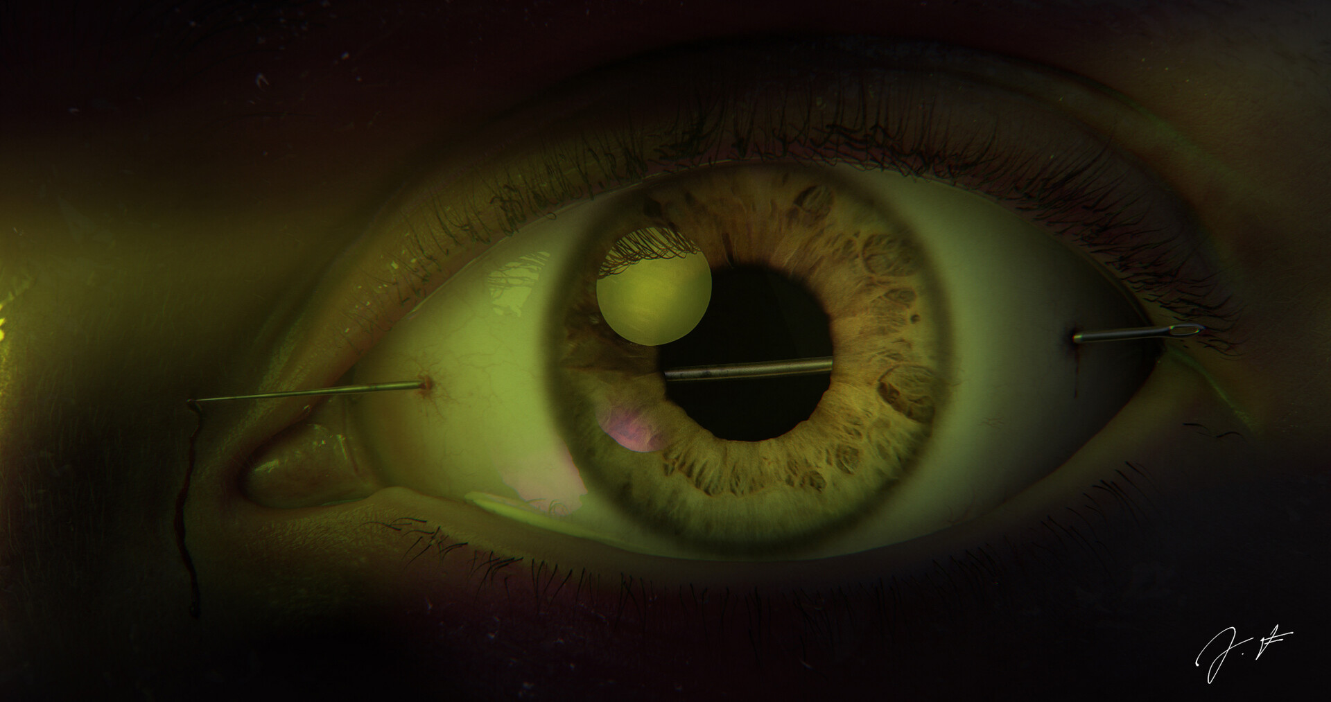 ArtStation Stick that needle in my eye 👁️