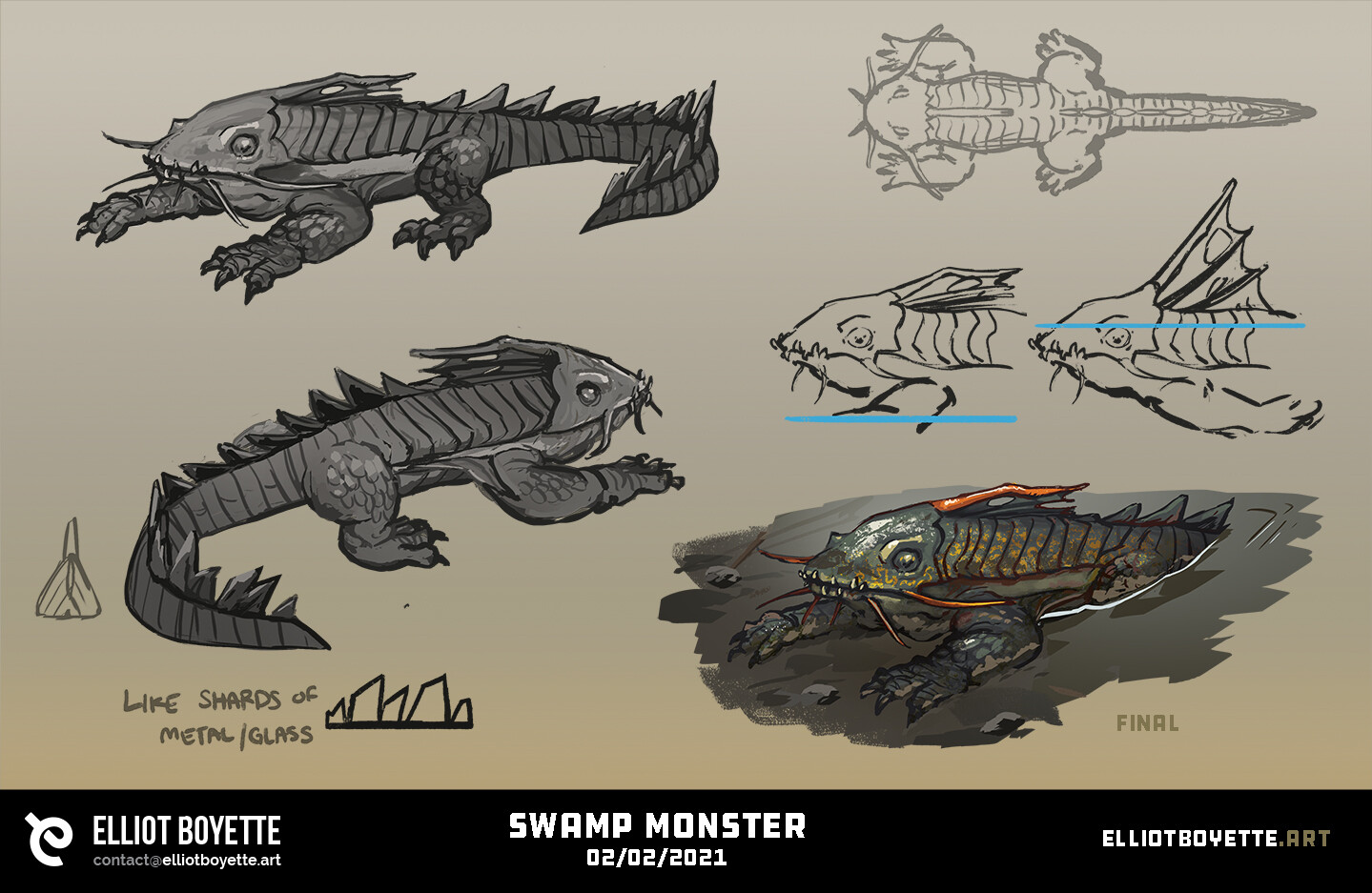Catfish Swamp Monster