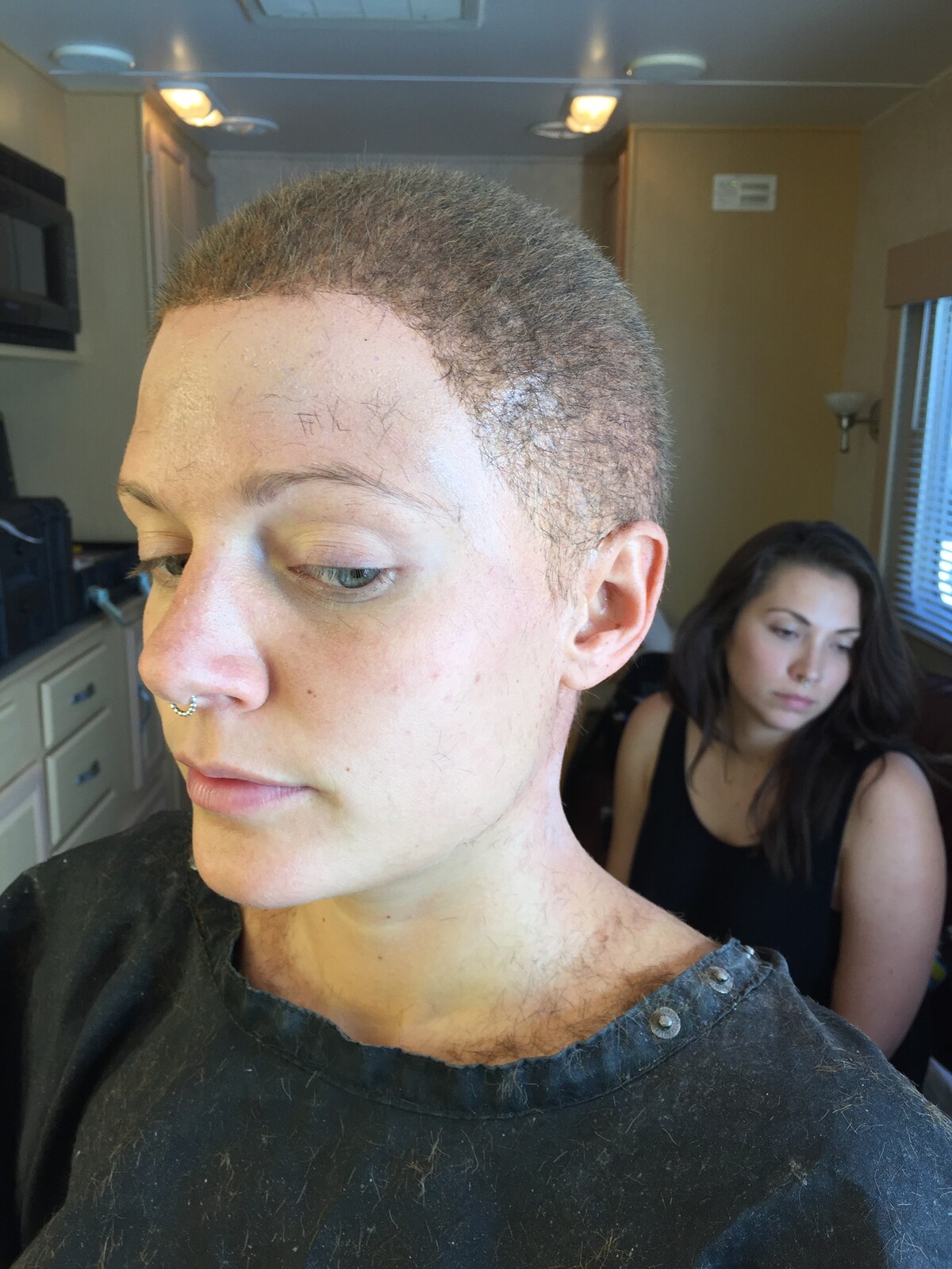 Tov Lo Bald Cap W. Flocked Hair