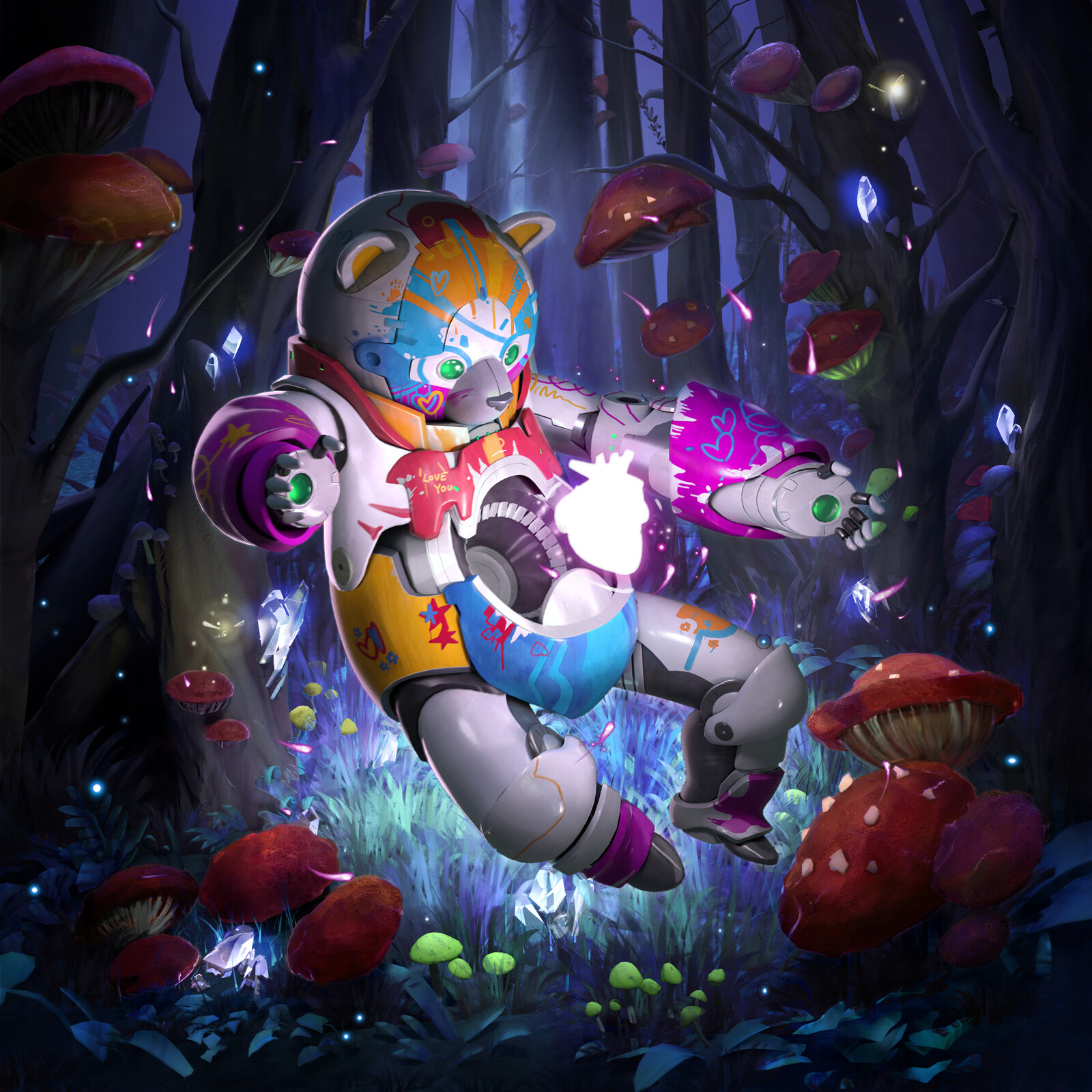 Hope and The Dark Mushroom Forest