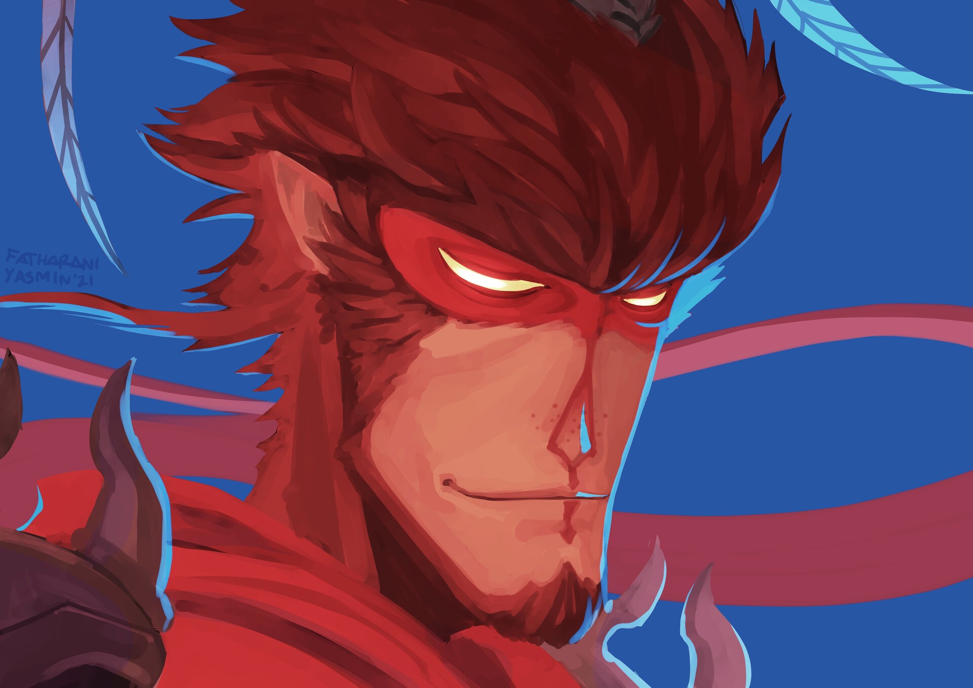 Artstation Monkey King Hero Is Back Fan Art Fatharani Yasmin Artstation Monkey King Hero Is Back Fan Art Fatharani Yasmin