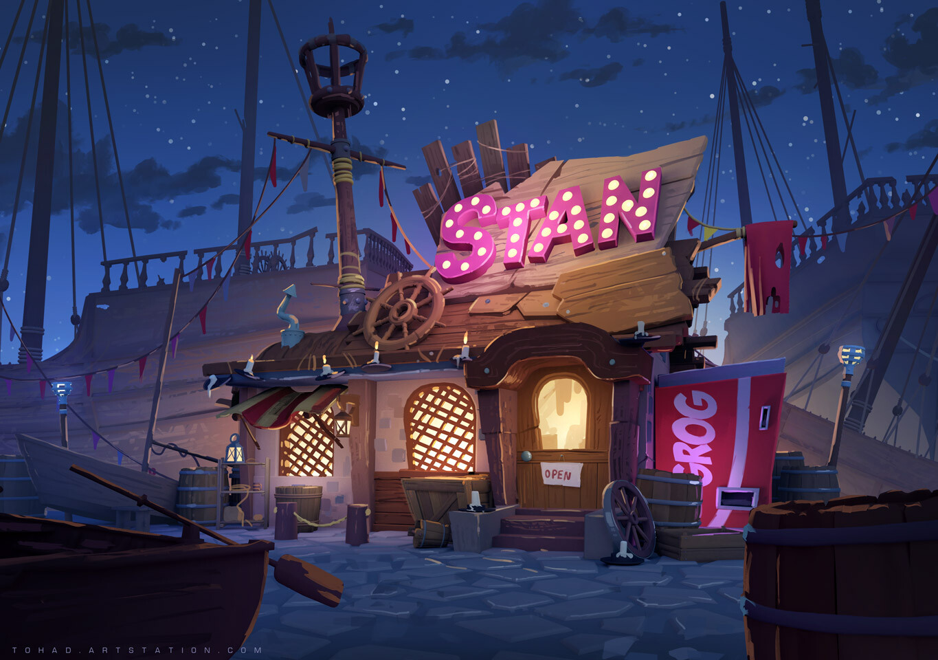 Stan's Cabin - Monkey Island